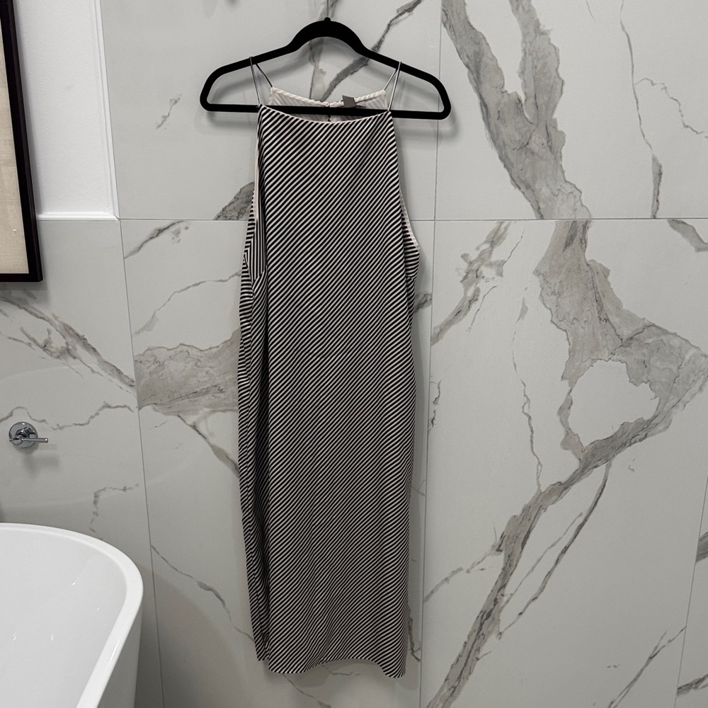 H&M Black and White Striped Maxi Dress - Picture 2 of 7